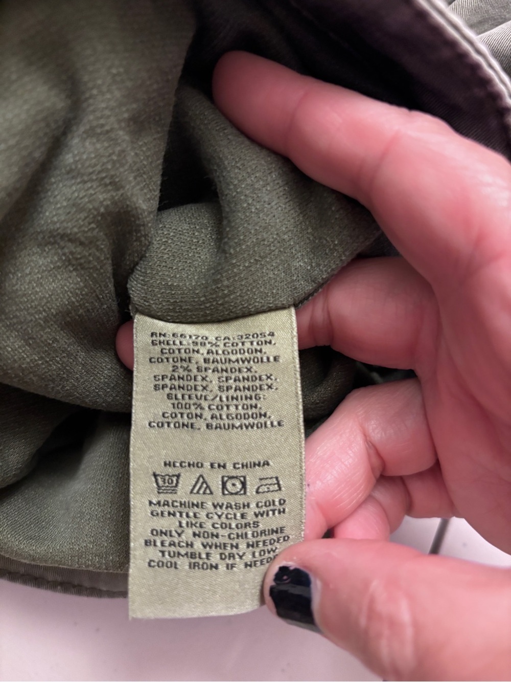 Y2K Anthropologie Marrakech Military Field Jacket Size Medium Moto Utility Green - Picture 10 of 11